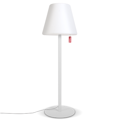 white standing lamp