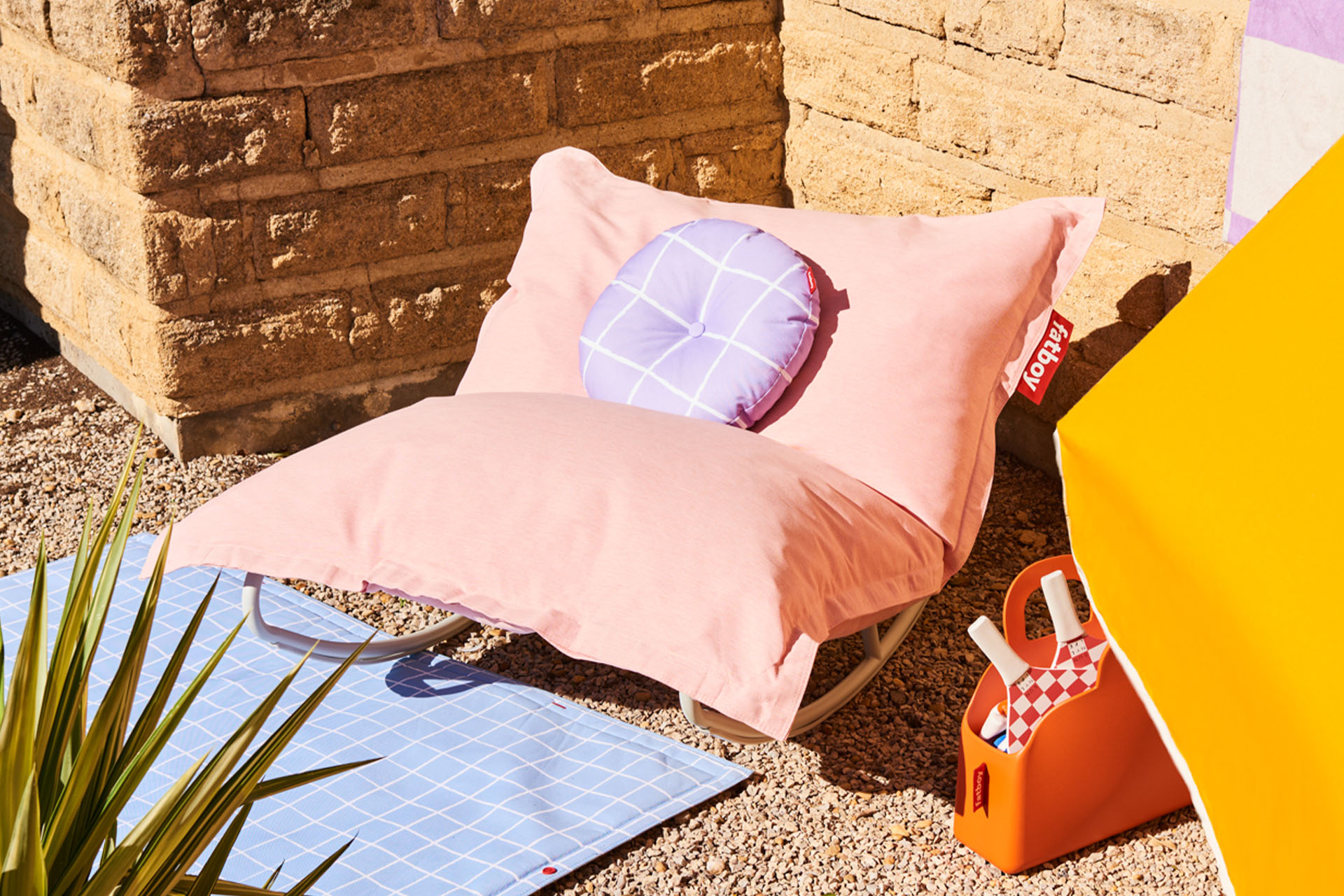 Circle Pillow Sunset