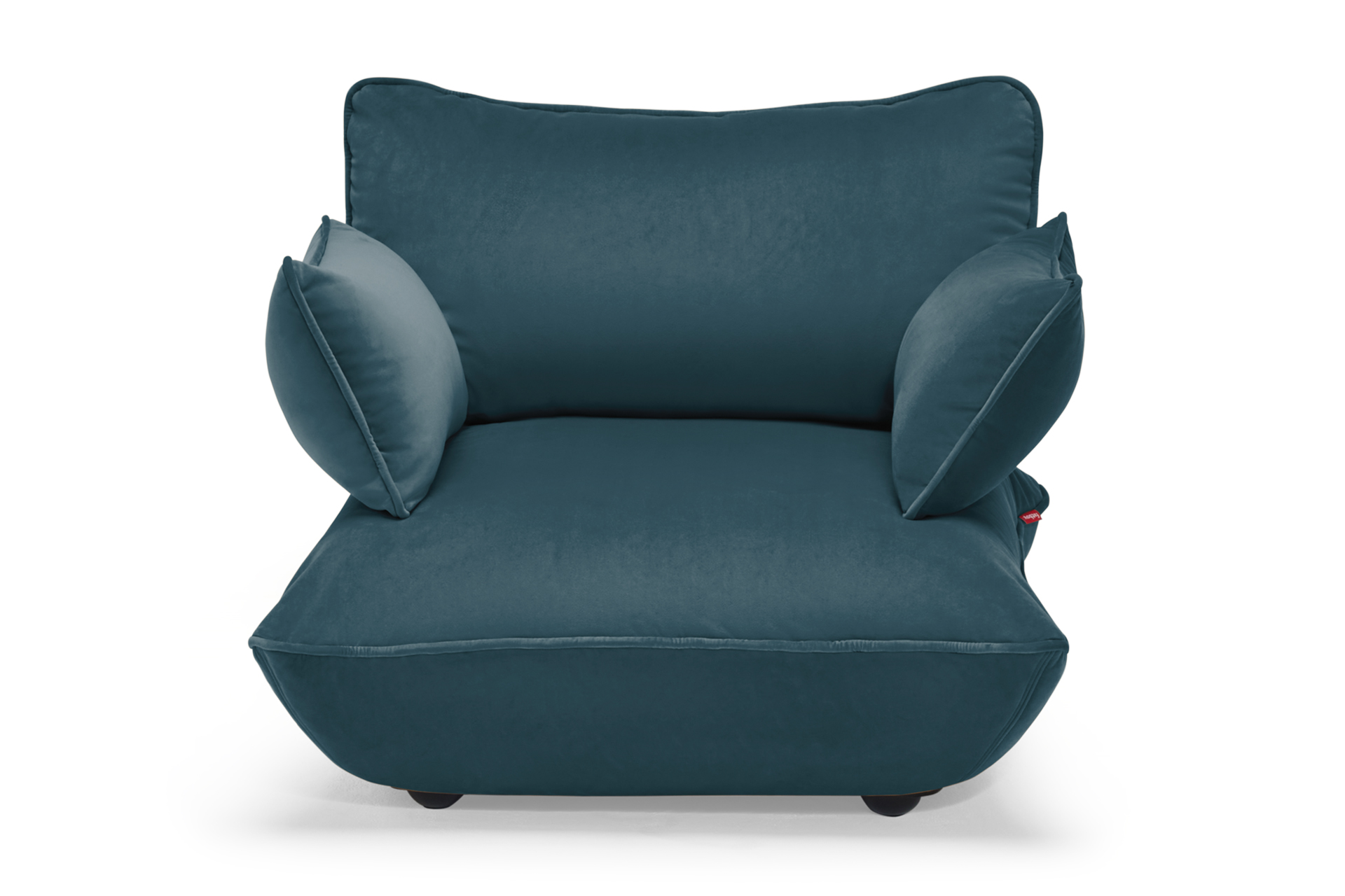 Sumo Loveseat Velvet Recycled Petrol