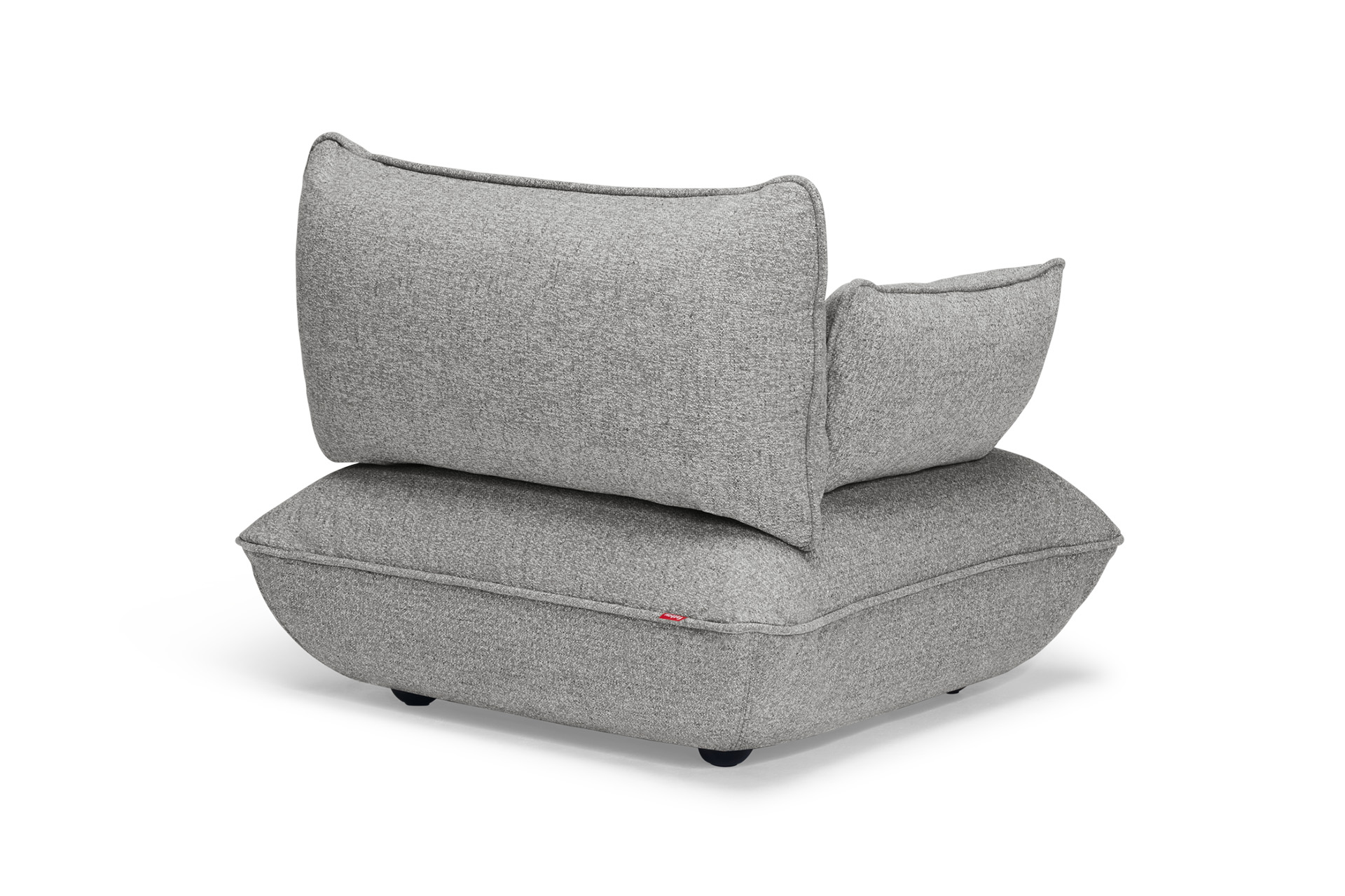 Sumo Loveseat Mingle Grid Stone