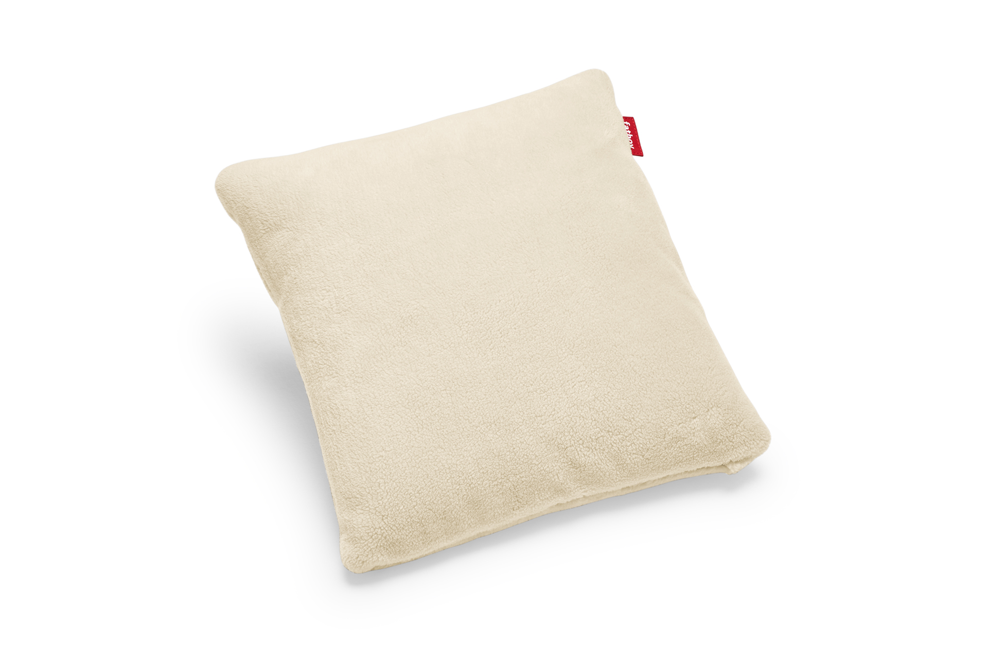 Square Pillow Teddy Off-white