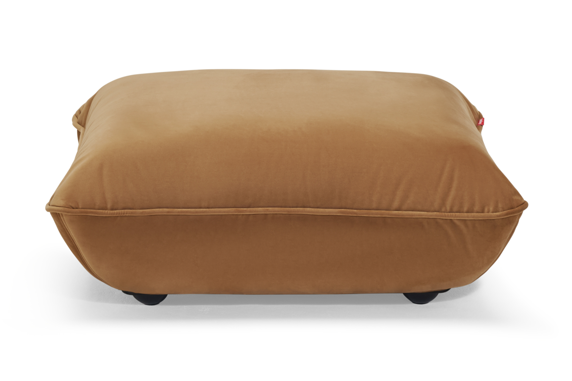 Sumo Hocker Velvet Recycled Almond