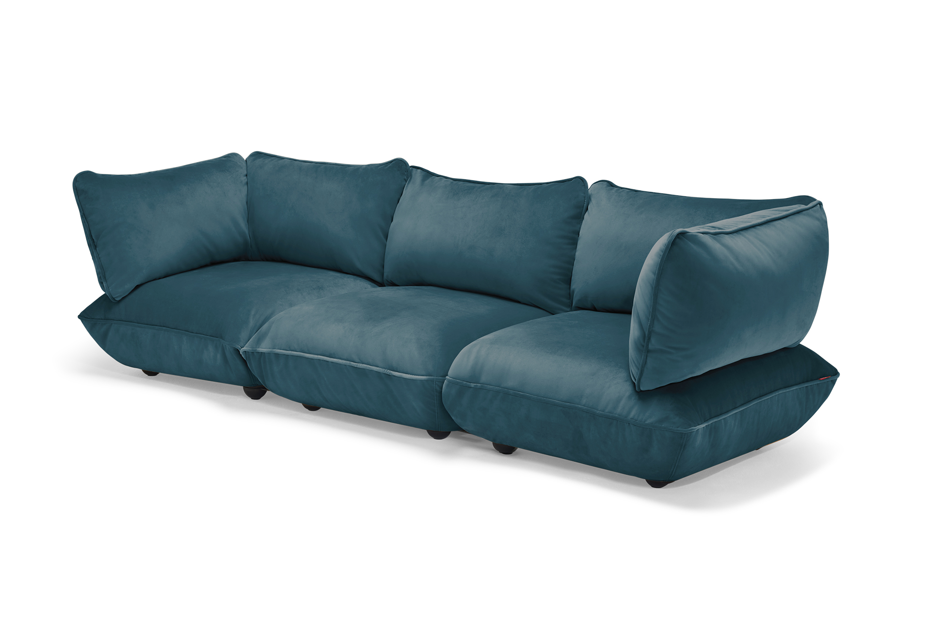 Sumo Sofa Grand Velvet Recycled Petrol