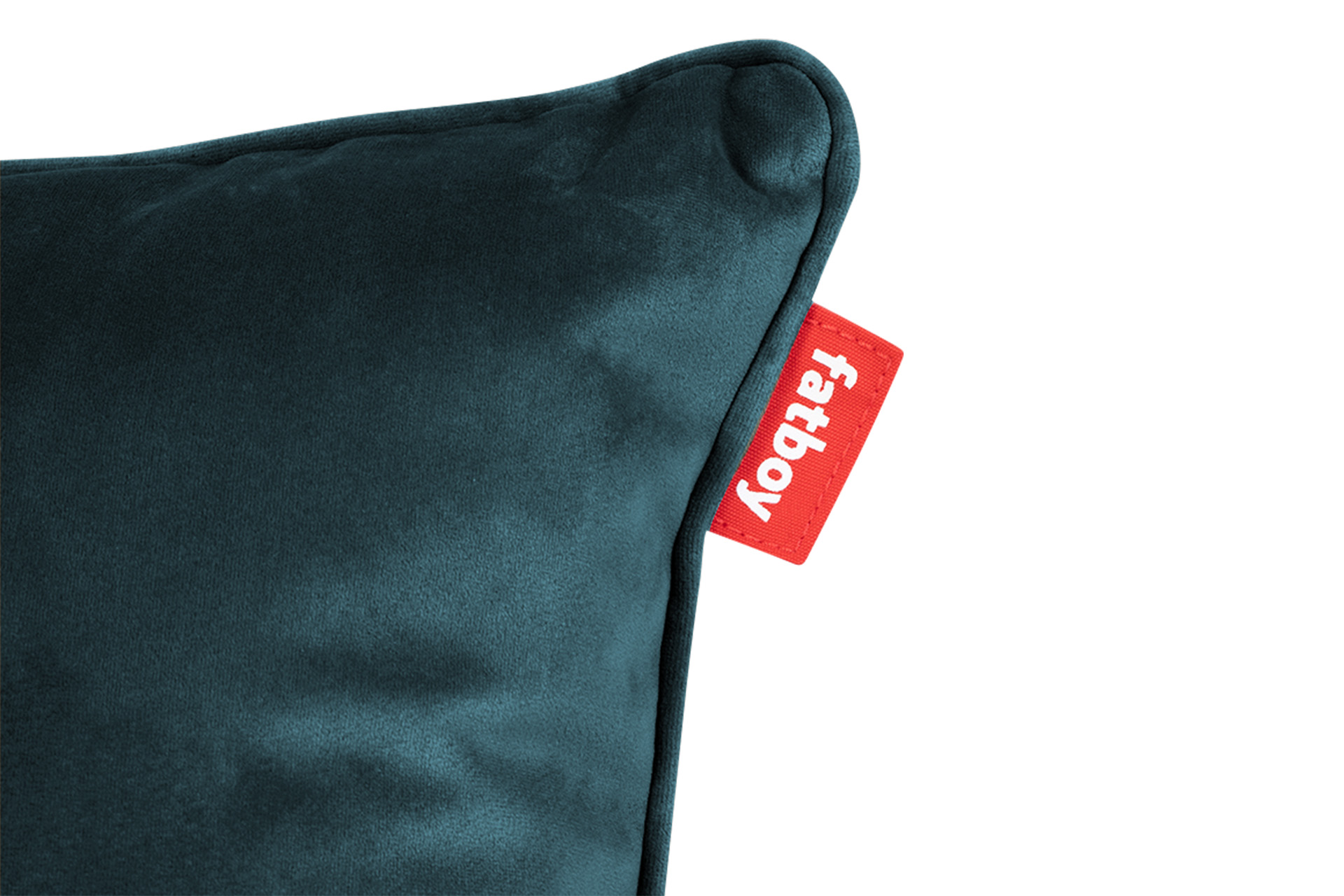 King Pillow Velvet Recycled Petrol