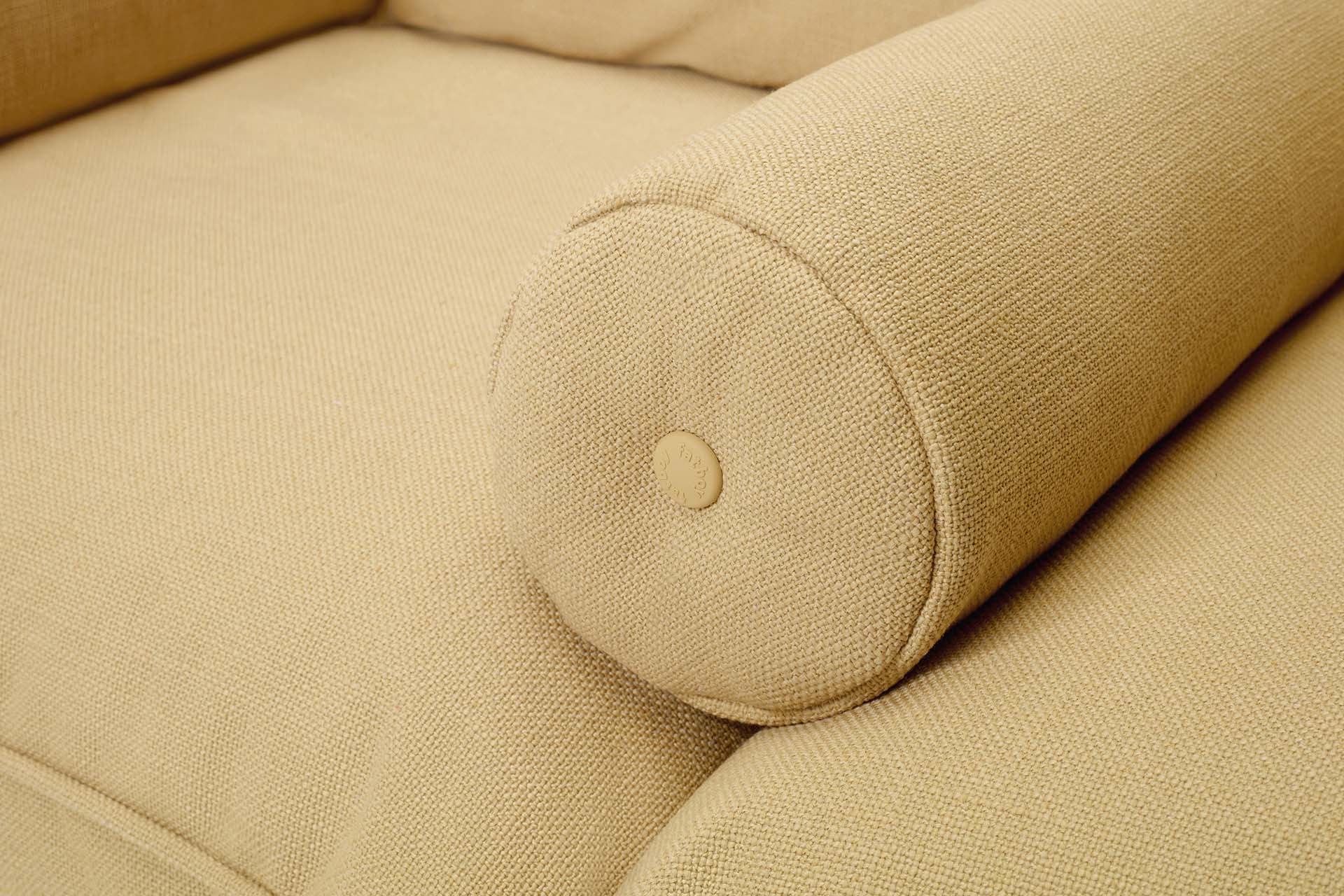 Puff Weave Rolster Pillow Honey