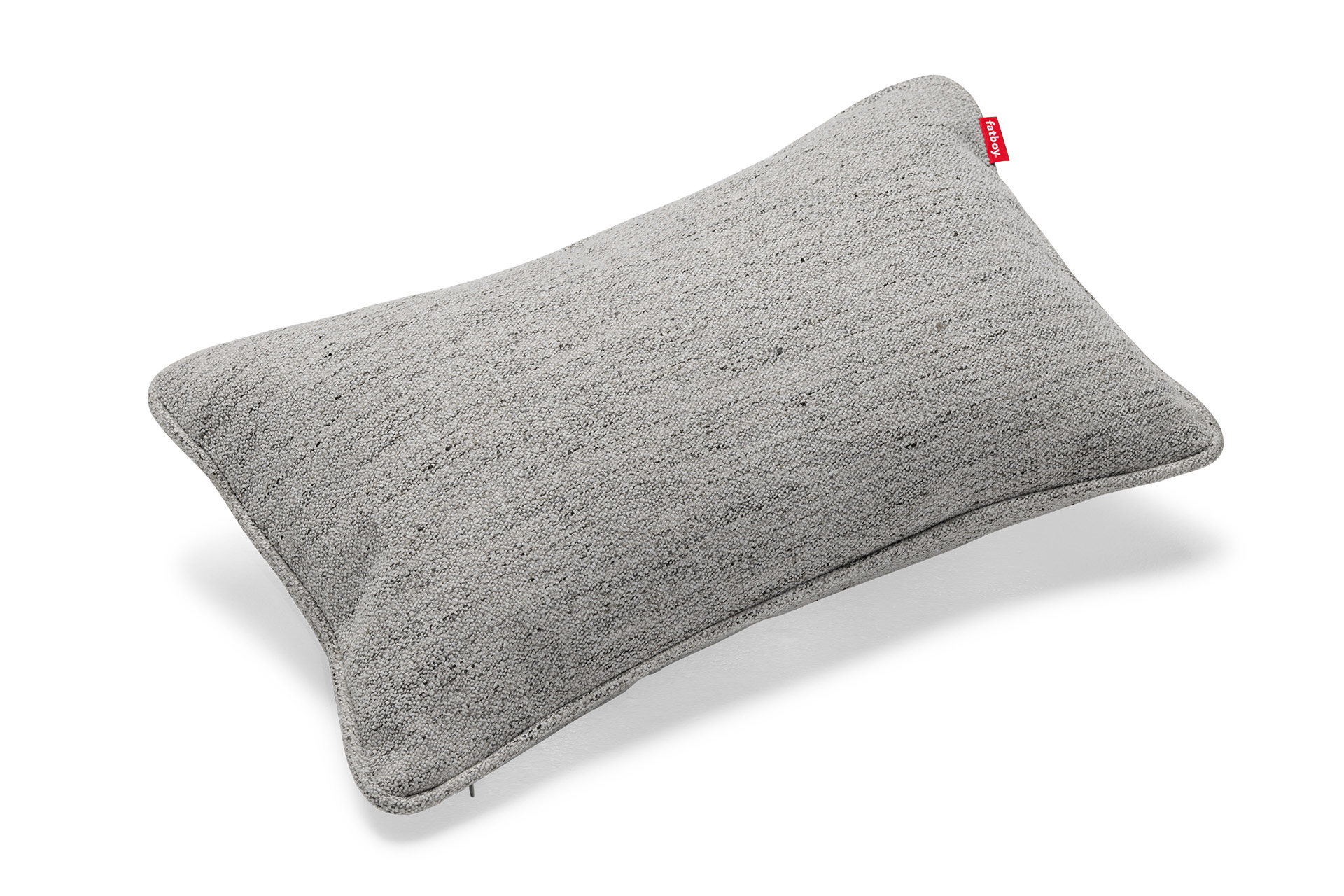 Puff Pillow Mingle Grid Stone