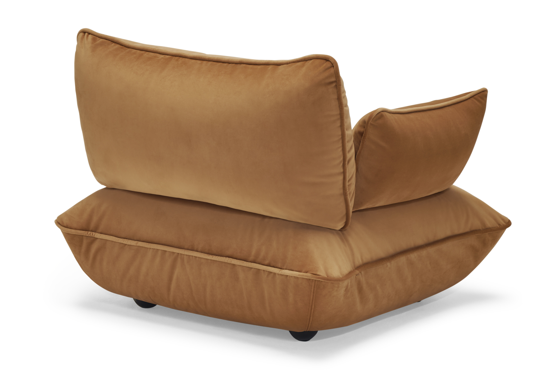 Sumo Loveseat Velvet Recycled Almond