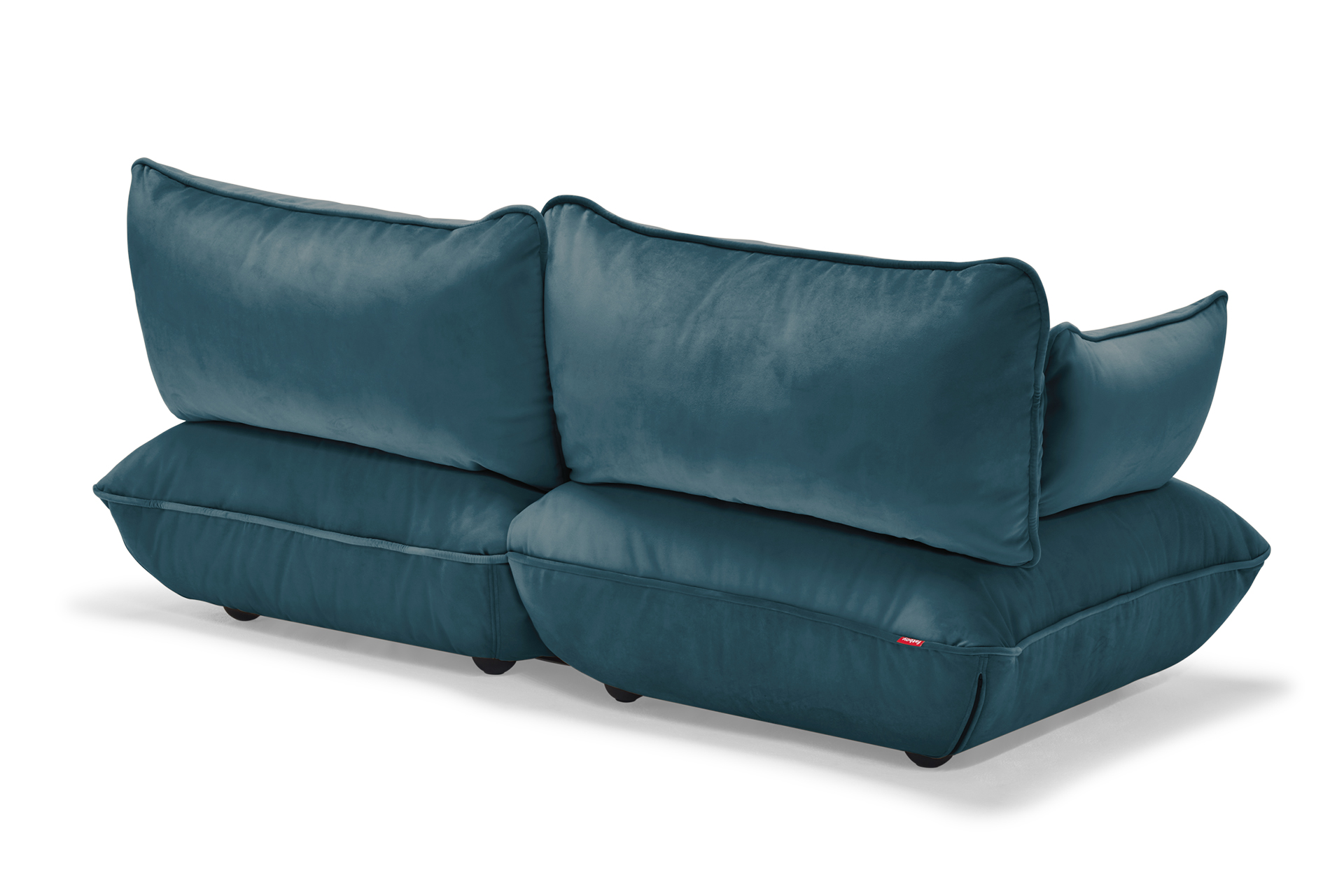 Sumo Sofa Medium Velvet Recycled Petrol