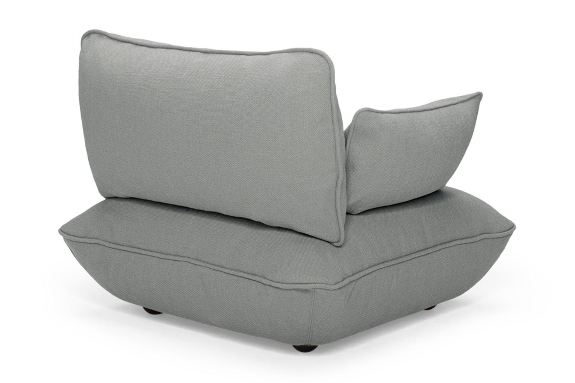 Sumo Loveseat Weave Mouse Grey