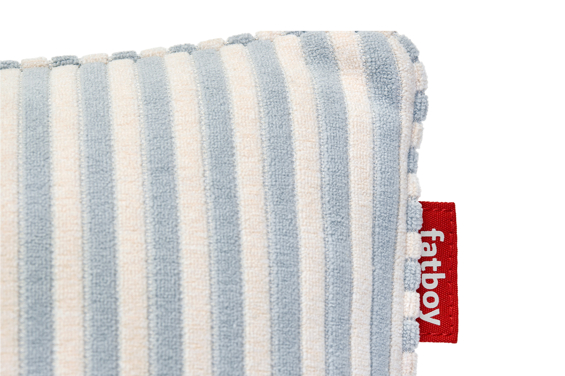 Square Pillow Terry Blizzard Blue Creme