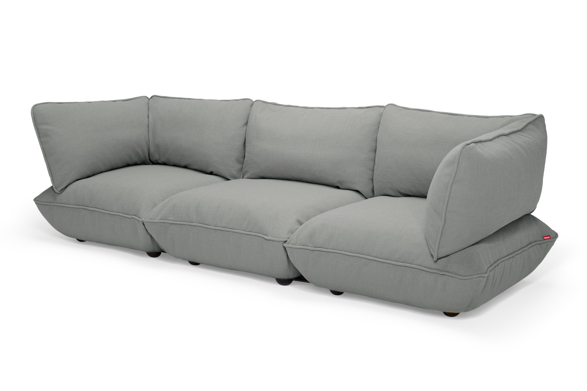 Sumo Grand Sofa Weave Mouse Grey