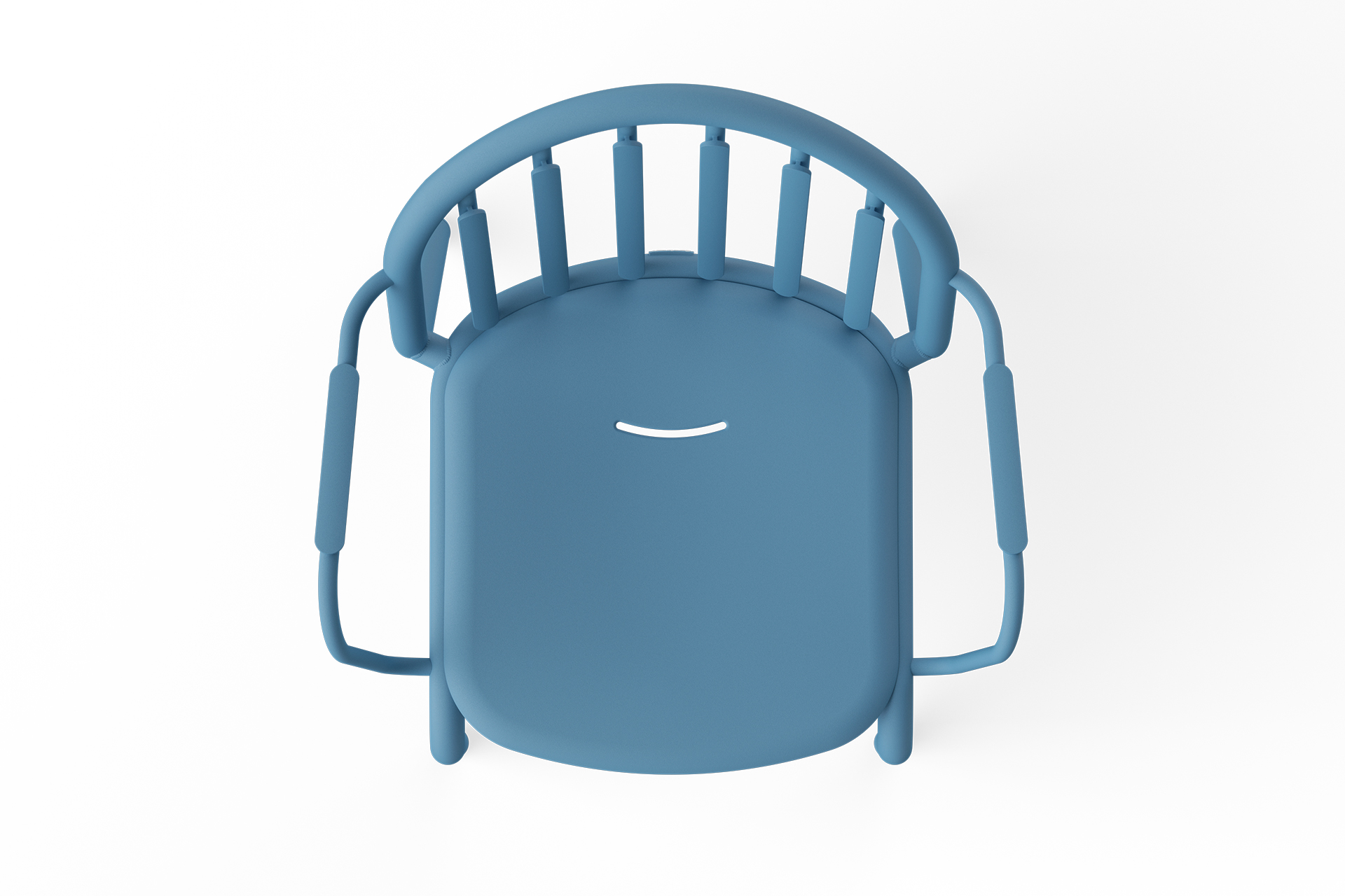 Fred's Armchair Wave Blue