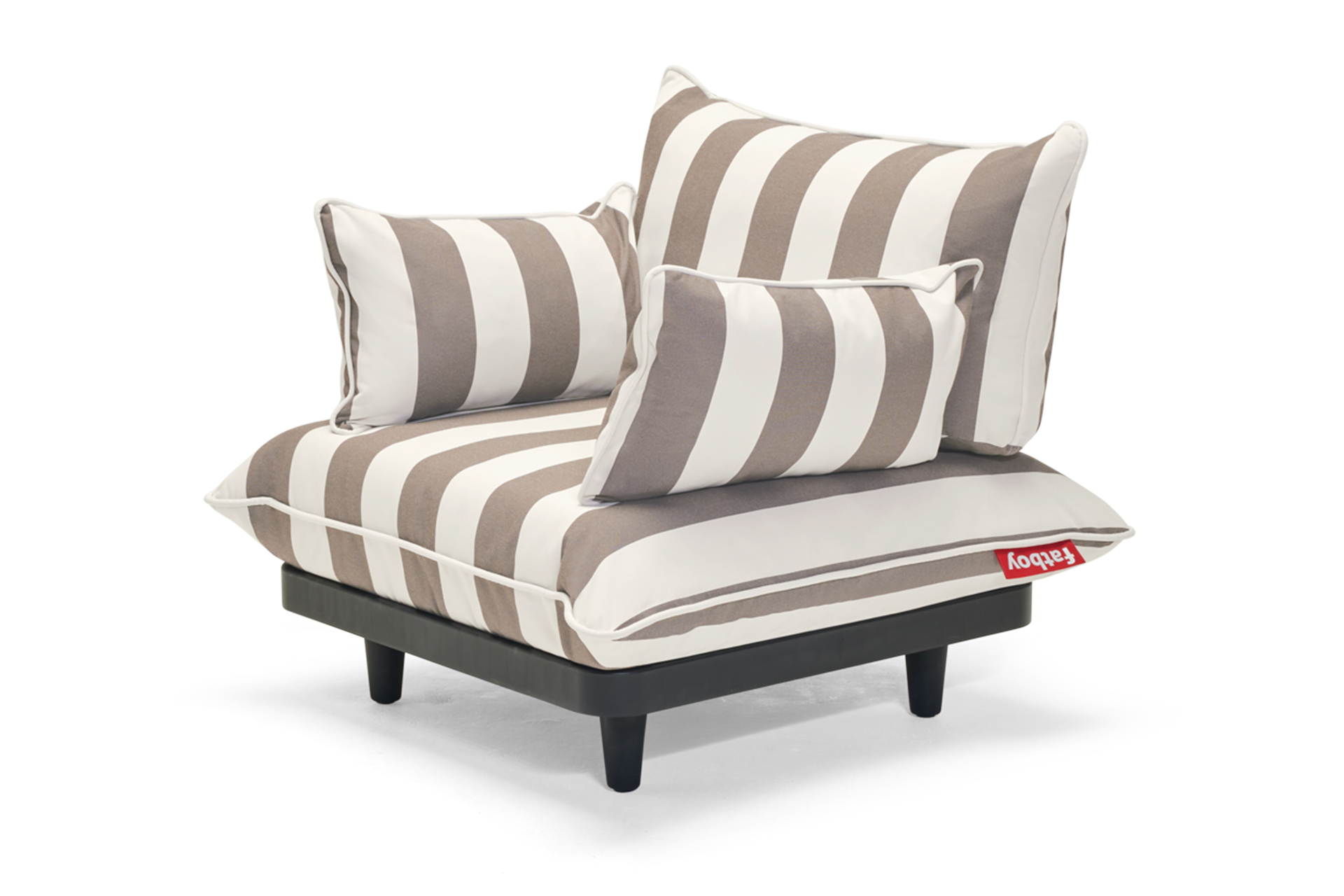 Paletti Lounge Chair Stripe Cacao