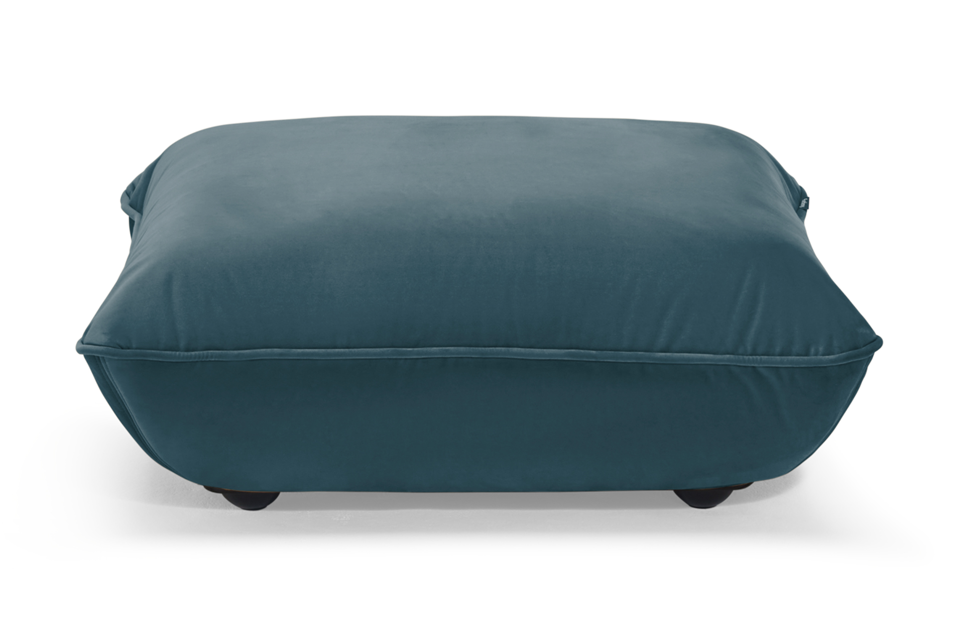 Sumo Hocker Velvet Recycled Petrol