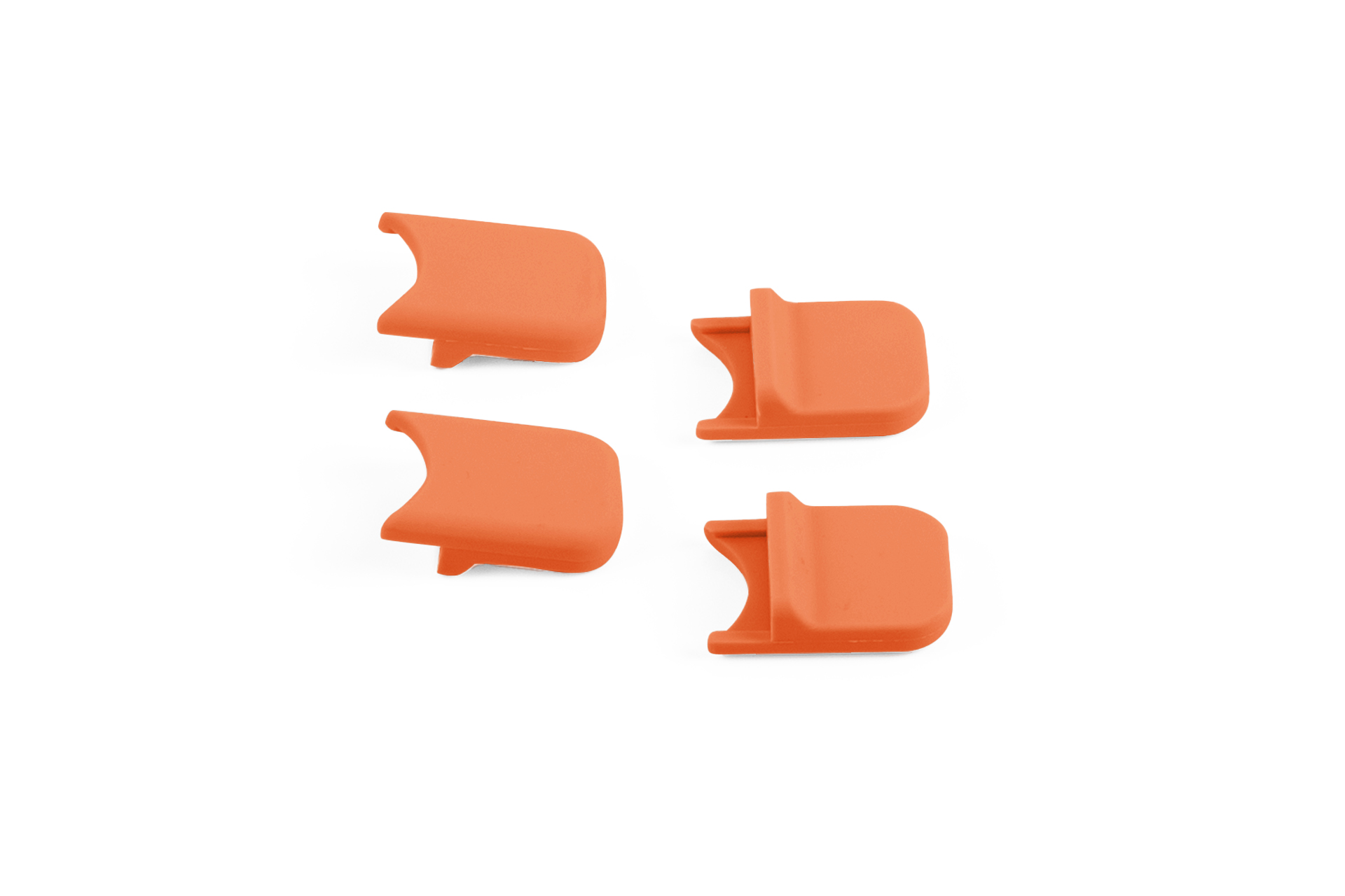 Jolly Trolley Table Tray Rest Tangerine set (4 pcs)