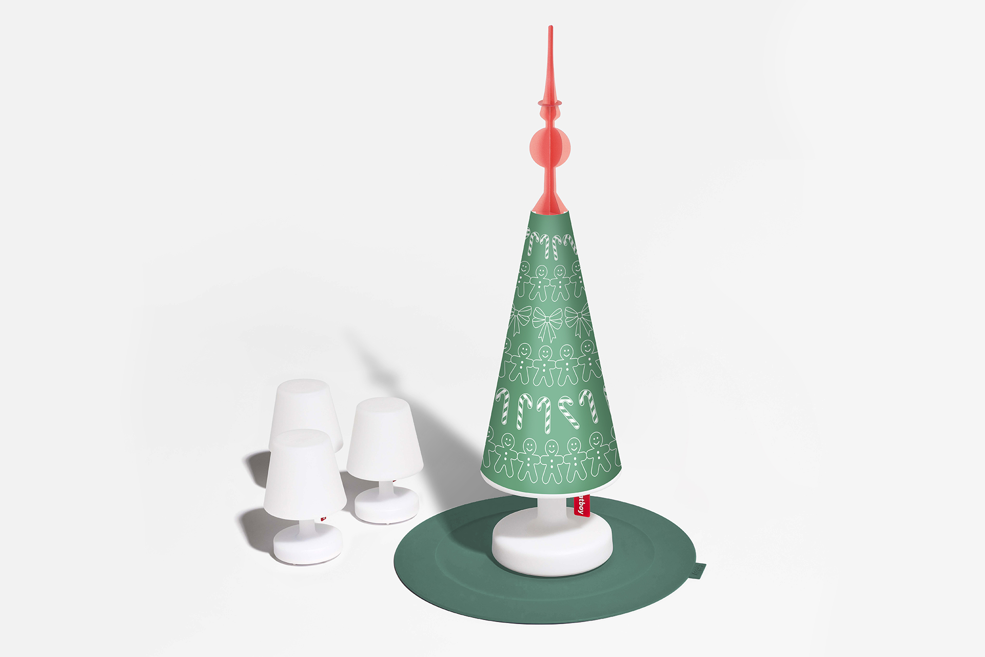 Edison the Petit + X-mas Cappie Treetopper Green Tree