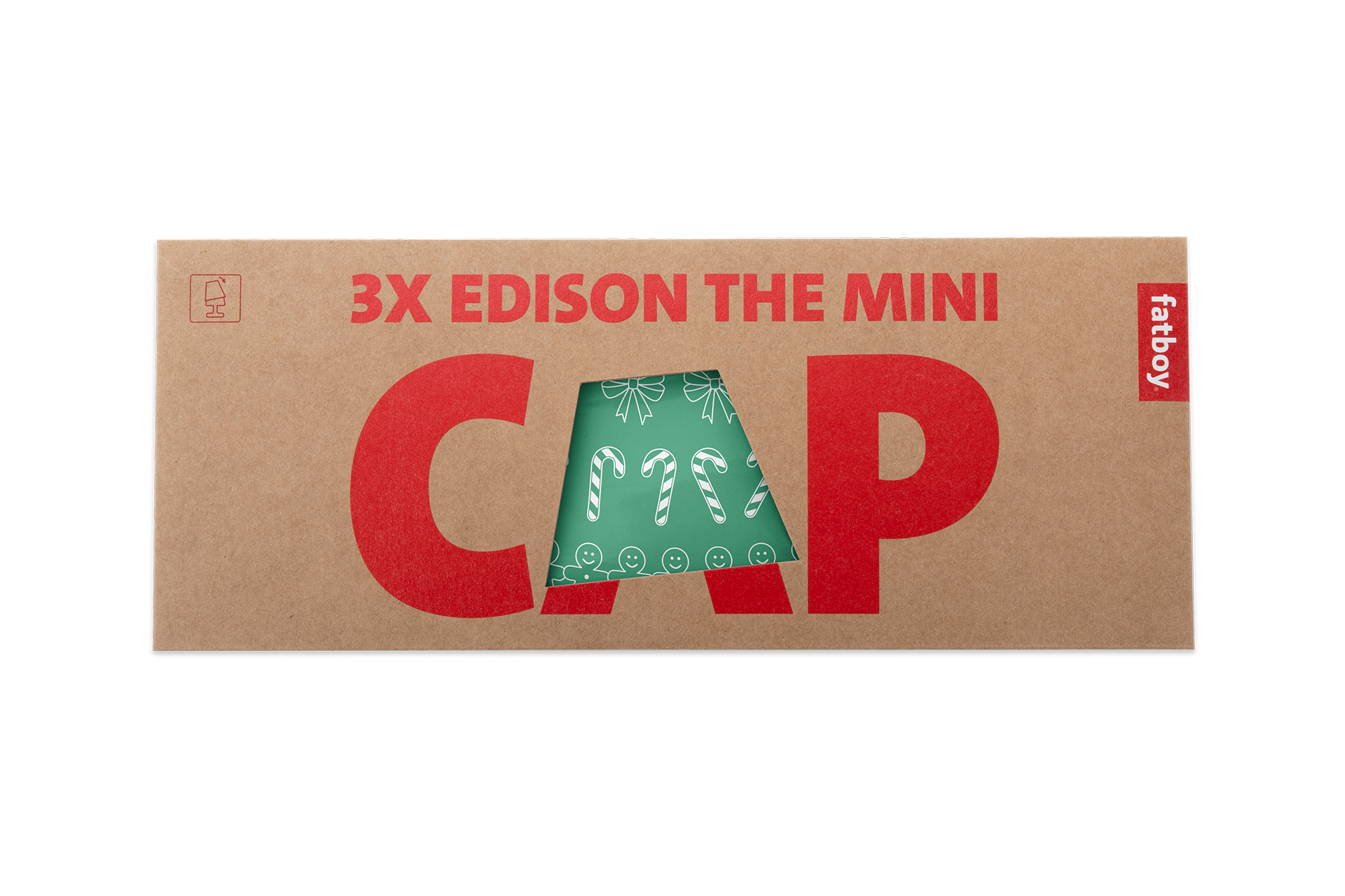 Edison the Mini incl. Xmas Cappie Set Greenmas (3 pcs)