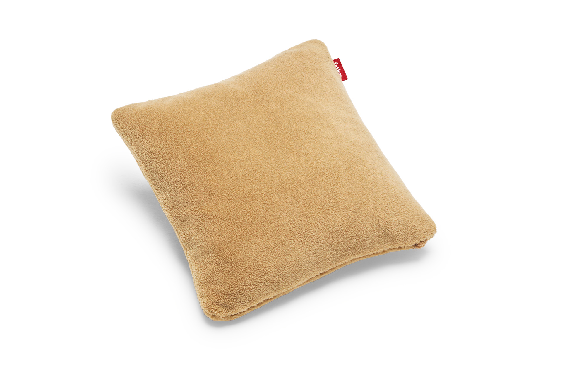 Square Pillow Teddy Latte